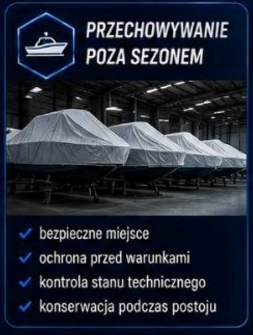 Przechowywanie łodzi poza sezonem