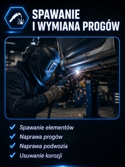 Spawanie i wymiana progów