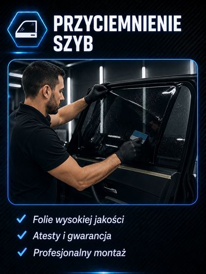 Przyciemnienie szyb